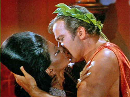 Image result for kirk kisses uhura